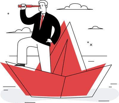 CRM services flow illustration